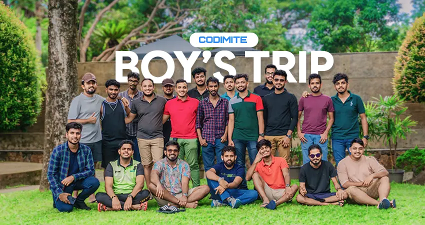 Codimite Boys Trip