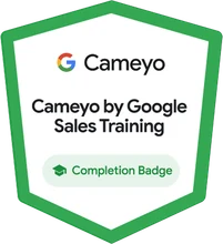 Cameyo by Google Sales Training Completion Badge