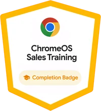 ChromeOS Sales Training Completion Badge