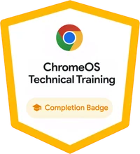 ChromeOS Technical Training Completion Badge