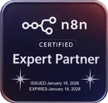 n8n Certified Expert Partner
